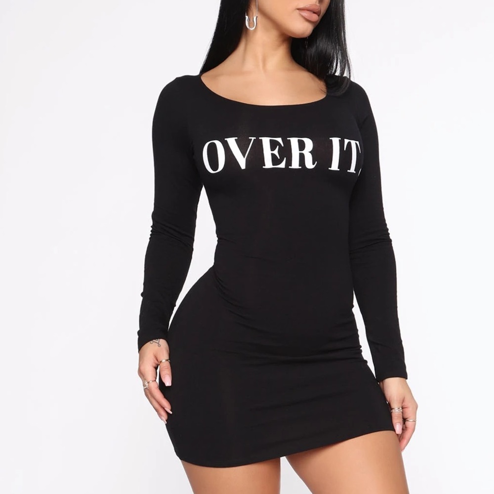 Over it Stretch Mini Dress